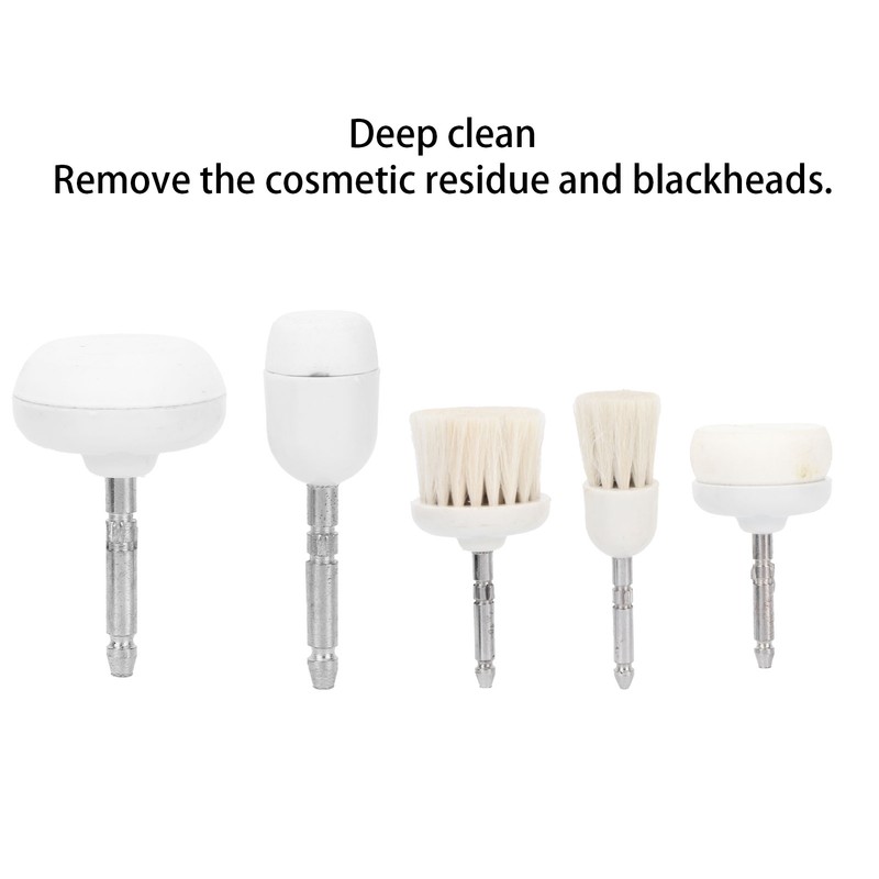 Electric Facial Cleansing Brush Plastic Rotary Exfoliating Brush Rechargeable Face