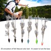 6 Pcs Umbrella Rigs with Sequin Fishing Rigs Lure 5