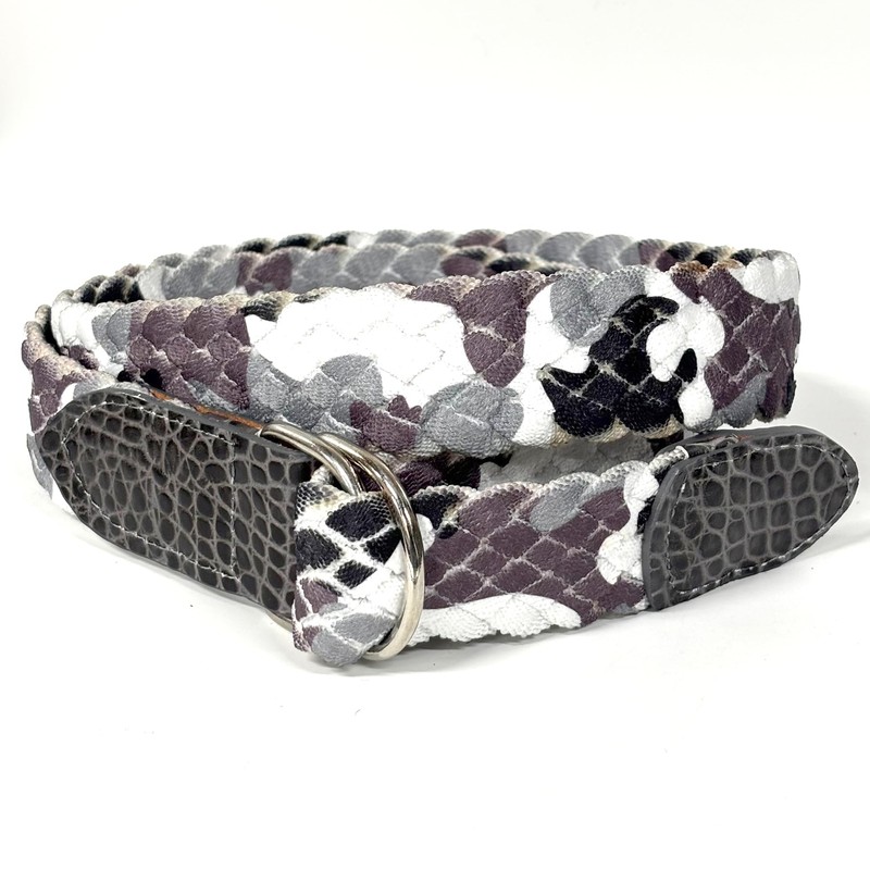 FashionBerry High Quality Belt, Elastic Stretch, Rubber Mesh, Braid, Business,