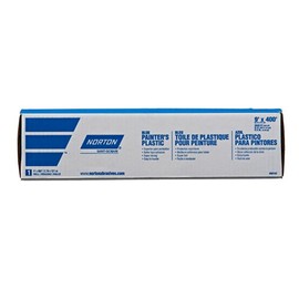 Norton Painters Plastic, 9' x 400', 0.31 mil