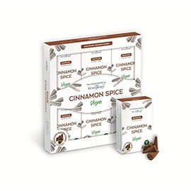 GIFT BRIT Vegan Cinnamon Spice Incense Backflow Cones-72 Cones