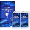 Waving Palms Teeth Whitening Strips - 28 Sensitivity-Free Whitening Strips, Peroxide-Free, 14 Treatments - Professional and Safe Teeth Whitening Strips
