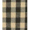 Heritage House Check Scalloped Black and Nutmeg 72" x 15.5"