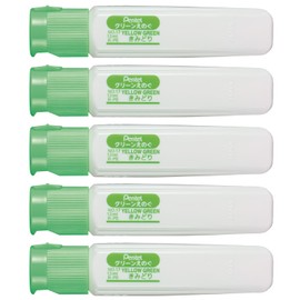 Pentel WKCT17 Clean Enogu Solid Color Green Paint 5pcs