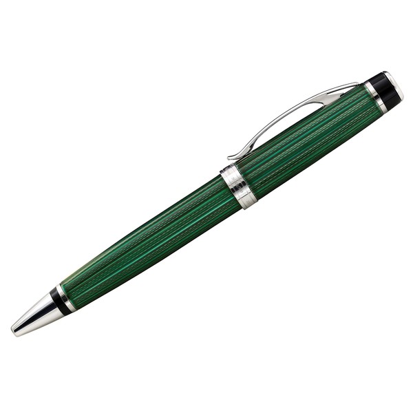 Xezo Incognito Twist Action Ballpoint Pen, Medium Point. Forest Green
