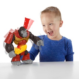 Imaginext Mundo Aventura Figura de Acción Gorila Samurai para niños de 3 años en adelante