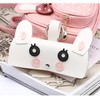 RUIXIAOXI Cartoon Sunglasses Pouch, Portable Snap Button Glasses Case with