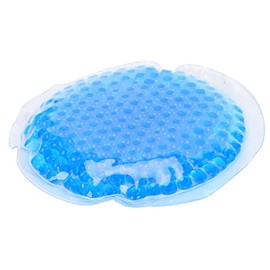 Compresas de Gel Frio, Bolsas de Gel para Congelar, Paquete de Gel de Compresa Fría y Caliente, Reutilizable Indicado para Rostro y Cuerpo, Post Lactancia, Deportes, Ojos Cansados (azul)