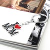 Schlüsselanhänger Geschenk für Mama - Personalisiertes "Ich liebe dich Mama"