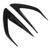 Mazda Front Fog Cover Left and Right Set ABS Black