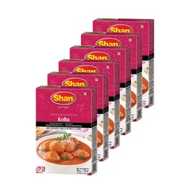 Shan - Kofta Seasoning Mix (50g), Spice Packets for Meat Balls in Spicy Curry (Pack of 6)