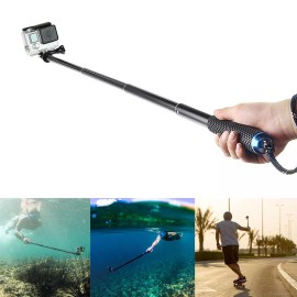 For AKASO, For Xiaomi, For GoPro 36" Extension Selfie Stick Extendable Pole Hand Grip for GoPro Max Hero 13 12 11
