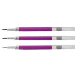 Pentel Pack of 3 Refills for LR7 Energel Liquid Roller Tip Pen 0.7 mm, Line 0.35 mm, Pink