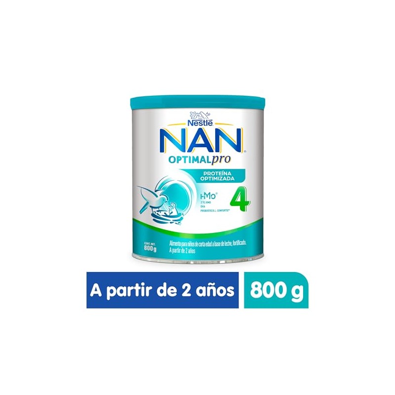 Nestlé Baby & Me Fórmula de Crecimiento Nan 4 Optipro,