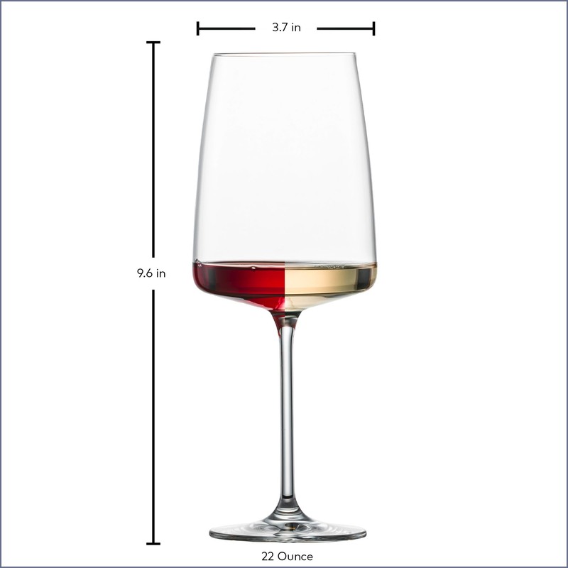 ZWIESEL GLAS Sensa Bordeaux Red Wine Glass (Set of 6),