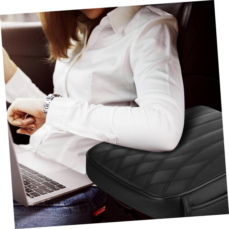 Cabilock Armrest Cover Pad Car Console Cushion Soft Padding Easy