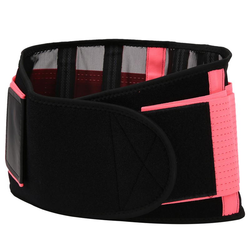 Breathable Mesh Support Exercise Belt Fitness Waist Training Gym for
