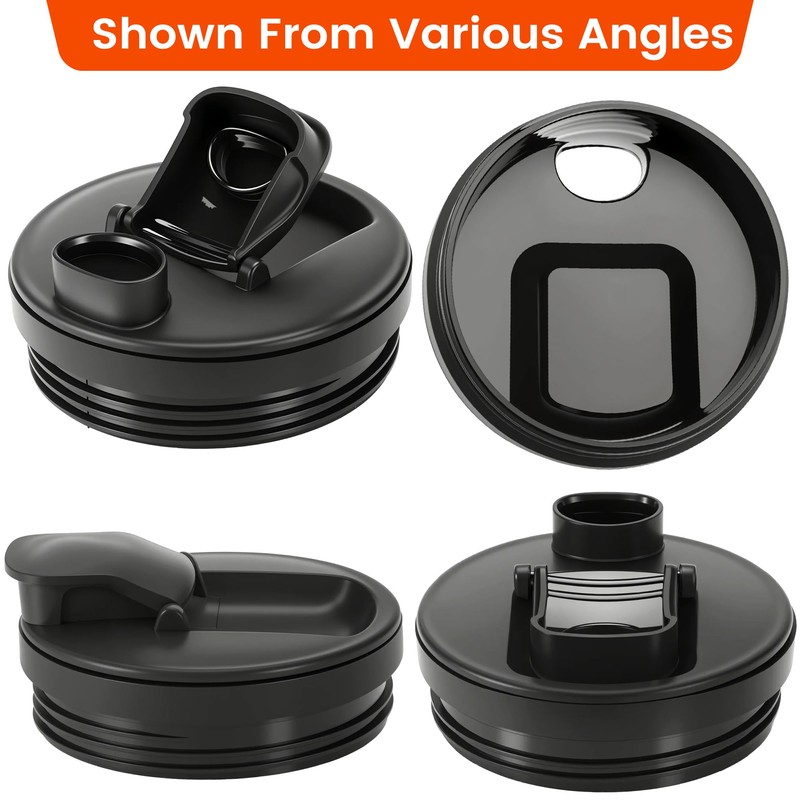 2Pcs Lids for Ninja Blender 18/24/32oz Cups, 3.35" Inner Diameter