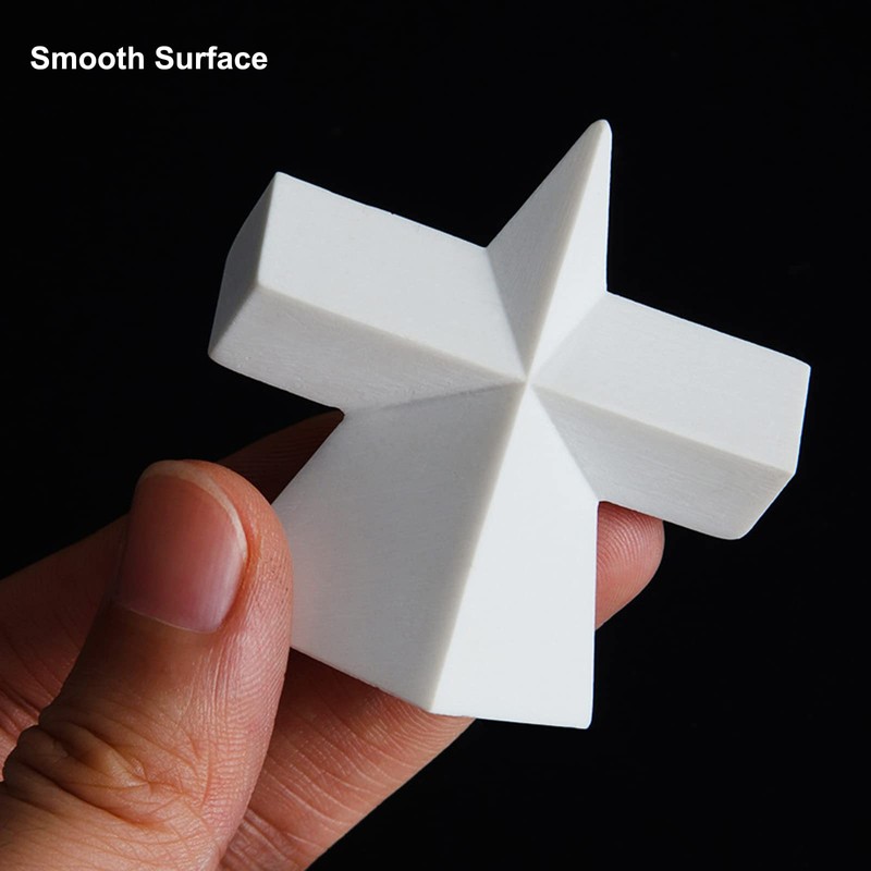 10PCS Art Crafts 3D Gypsum Geometry Sketch Basic Form Learning