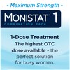 MONISTAT 1-Dose Yeast Infection Treatment, 1 Ovule Insert & External