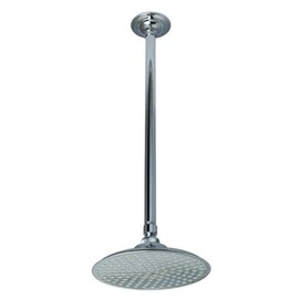 Victorian 8" Shower Head and Ceiling Support Combo Finish: Polished Chrome