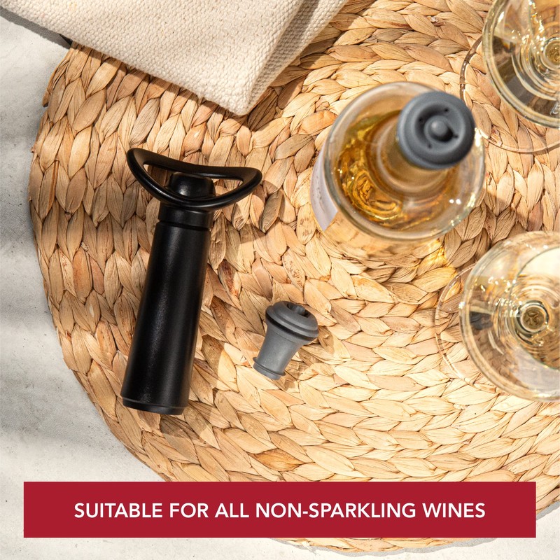 Vacu Vin Wine Saver Concerto - Black | 1 x