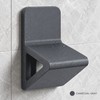 Wall-Mounted Shower Footrest for Shaving – No-Drill Plastic Foot Support