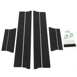 Shield Pads Fits 2014-18 Chevy Silverado Sierra 1500 Dbl Cab 8pc Door Sill Threshold