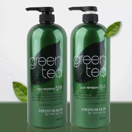 보습 녹차수함유 집중관리 모발보습강화 샴푸린스세트 Moisturizing Green Tea Intensive Care Hair Moisturizing Enhancing Shampoo and Rinse Set