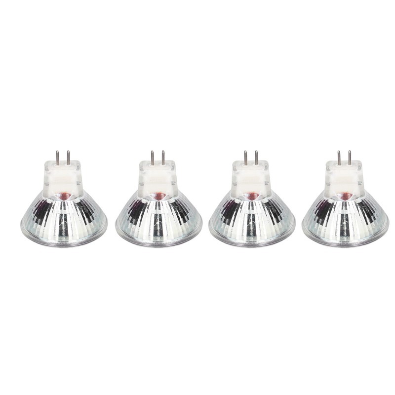 4PCS MR11 12LED Light Bulb 2W 300LM Spot Light Bulb