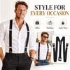 Men’s Adjustable Suspenders for Holding Pants – 2.5 cm Polyester