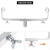 QWORK Aluminum Alloy Adjustable Paint Roller Frame for Large-Scale Projects,