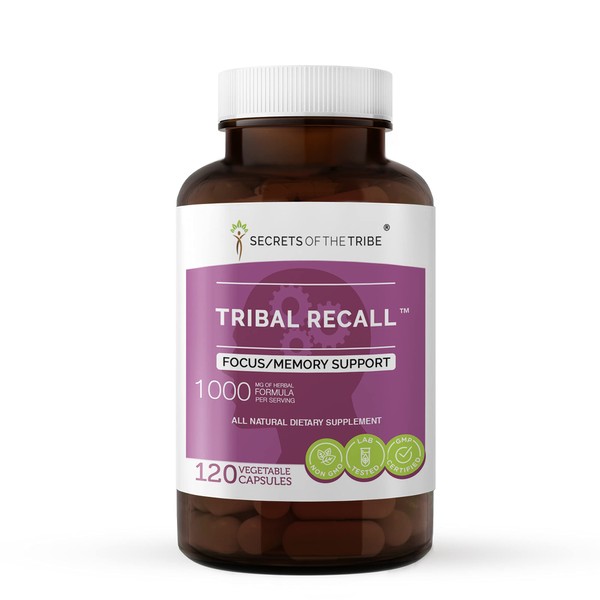 Secrets of the Tribe - Tribal Recall, Memory Support, Herbal
