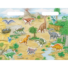 Create-A-Scene Magnetic Playset - Dinosaurs