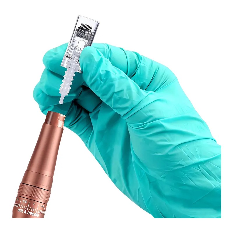 Dermaroller Barba Rodillo Dermafol 0.5mm Titanio Con Estuche