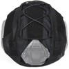 Black Tactical Fast Helmet Cover for Airsoft Combat Helmets MH/BJ/PJ