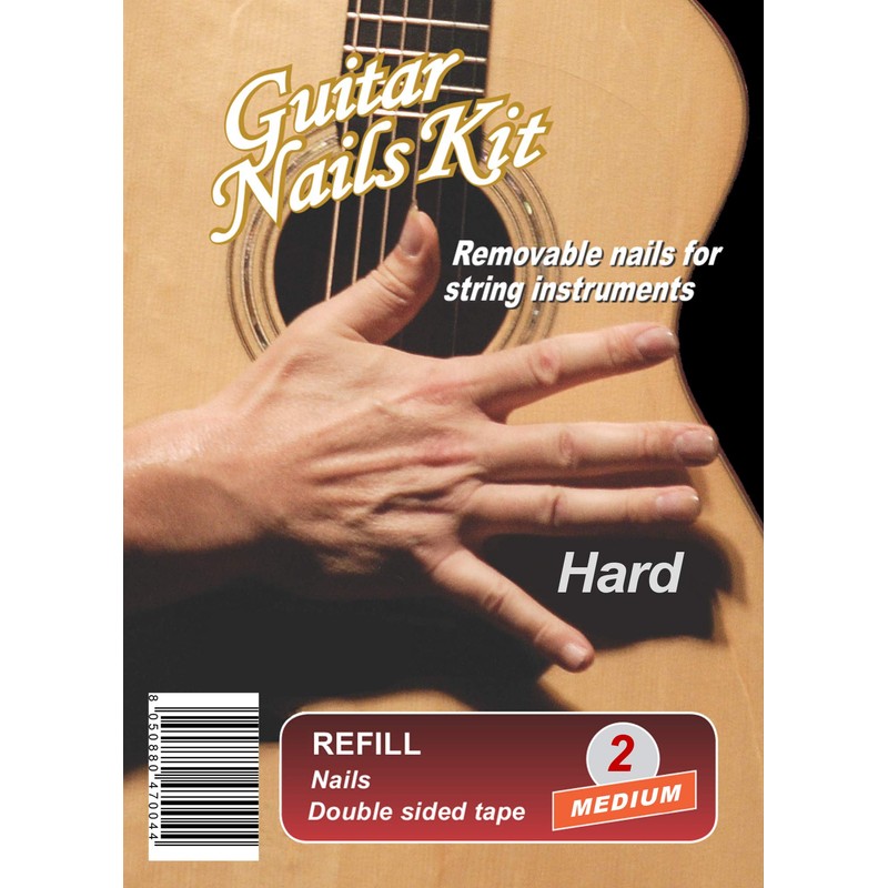 Guitar Nails Refill Soft (3) Small | Nails for Guitar