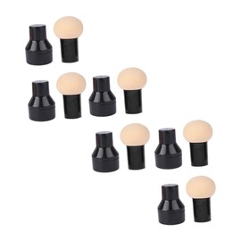 FRCOLOR 6Pcs Mushroom Head Makeup Sponges Wet and Dry Cosmetic Sponges for Foundation Application Non-Latex Beauty Tool for Women for Daily Use and Special Events