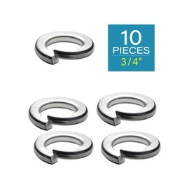 IMScrews 3/4" Spring Lock Washers - 304 Stainless Steel - Pack of 10 - Secure Fastening and Rust Resistance