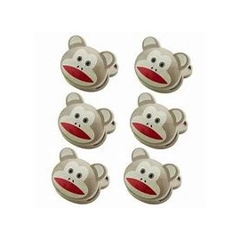 Kikkerland Monkeys Bag Clips