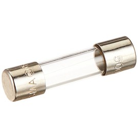 Bussmann BP/GMA-500MA 500 mAmp Glass Fast Acting Cartridge Fuse, 125V Carded UL Listed, 2-Pack, Pack of 1, No Color