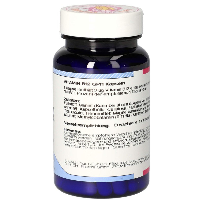Gall Pharma Vitamin B12 GPH Kapseln, 90 Stück, 1er Pack