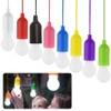 8PCS Portable LED Bulb Light Battery Operated Pull Rope Lamp