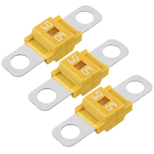 SIGANDG AMI/Midi Fuse 60A High Current Bolt-on Fuse 60 Amp