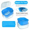 ARGOMAX Denture Case, Denture Cup for Soaking Dentures, Thorough Cleaning