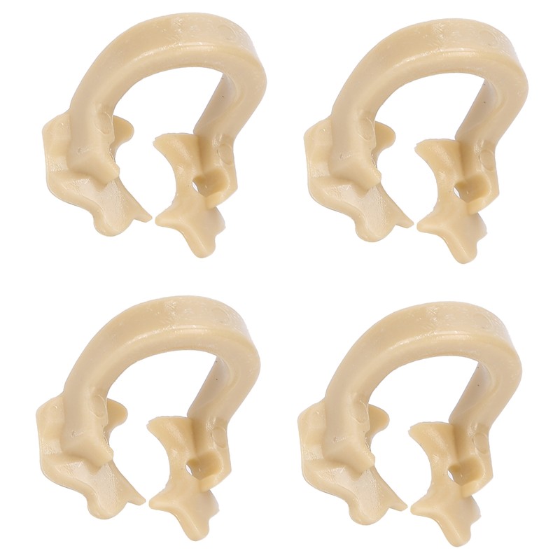 4pcs Resin Dental Dam Clamps Barrier Clip Dental Materials Tool