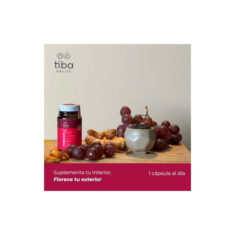 Kit beauty Piel Cabello Uñas Cúrcuma Kirei y Té Verde
