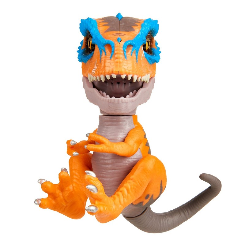 Untamed T-Rex by Fingerlings – Scratch (Orange) - Interactive Collectible