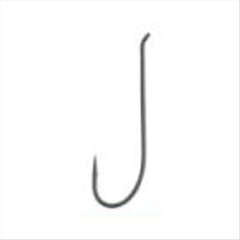 Mustad Salmon Single, Low Water, 3XL, Forged, Looped Up Eye - 8