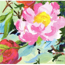 (2) Two Paper Lunch Napkins for Decoupage/Mixe